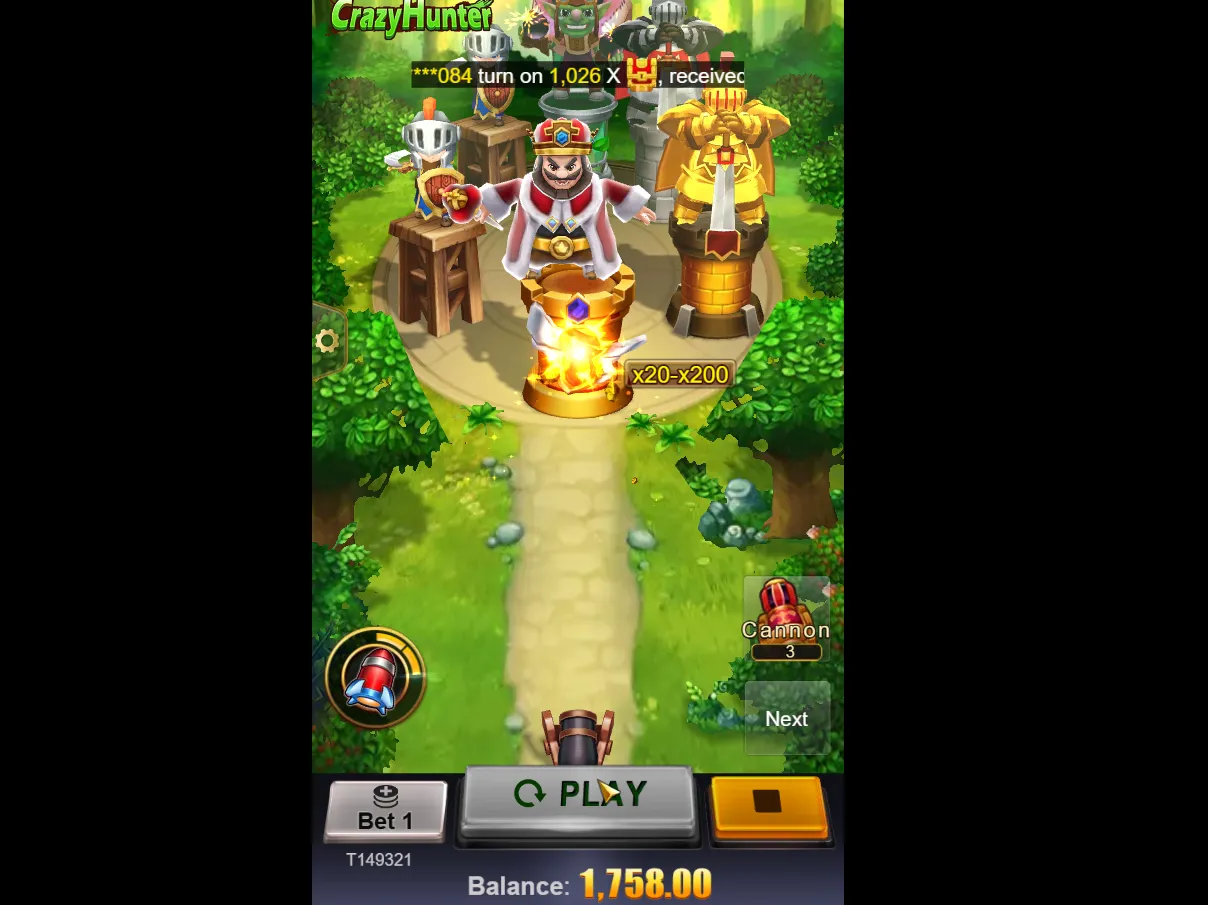 Crazy Hunter demo